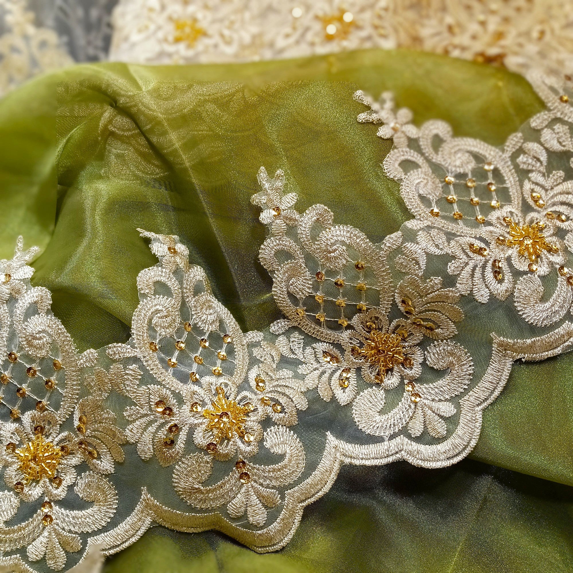 Premium Embroidered Lace Trims Sold by the Yard | Lace USA Premium Embroidered Lace Trims Sold by the Yard | Lace USA