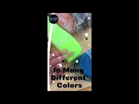Crinoline Webbing Horse hair Trim Braid video