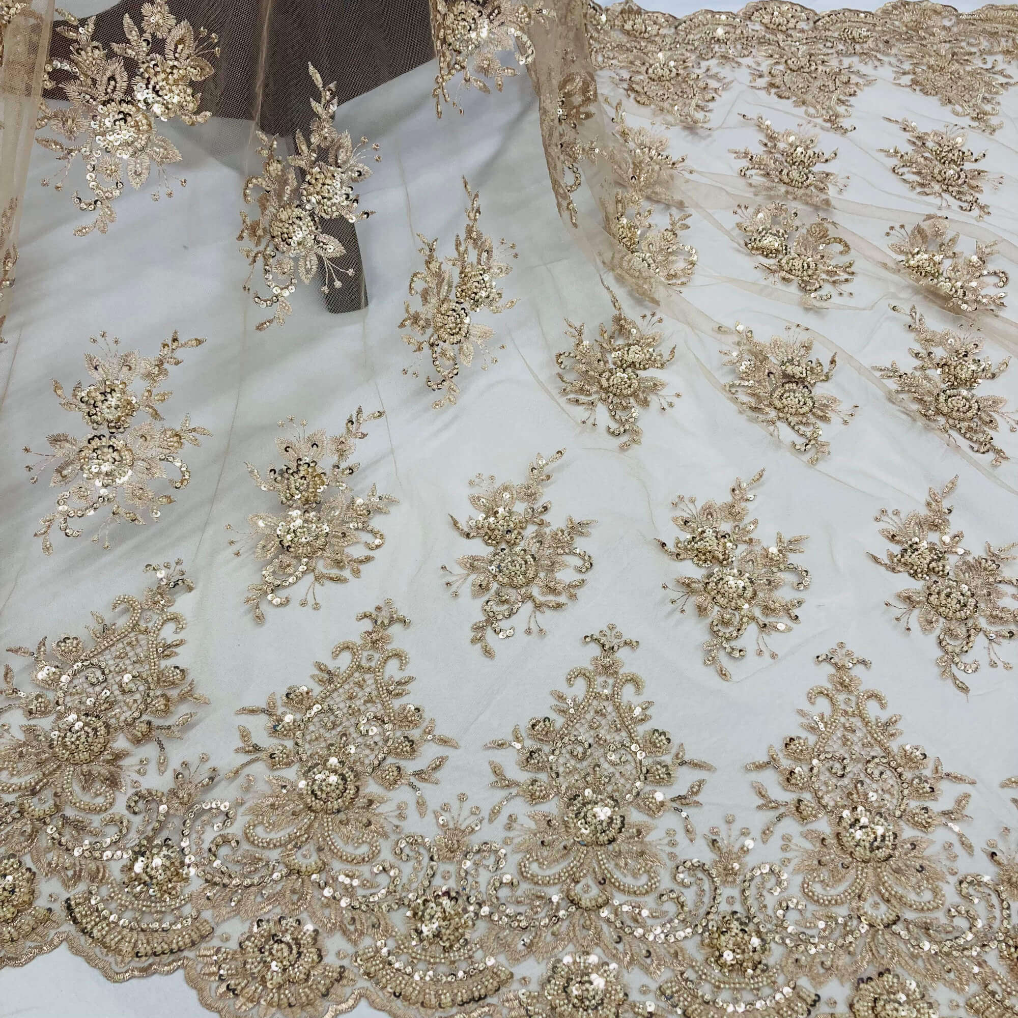 Champagne Bridal Lace