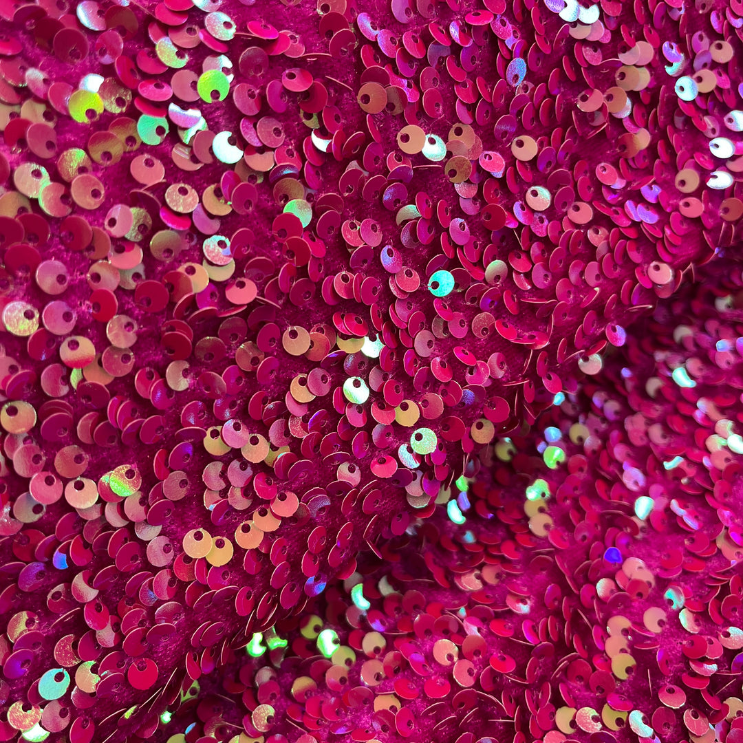 2Way Stretch Velvet Fabric with Sequin | LaceUSA  GD-1782