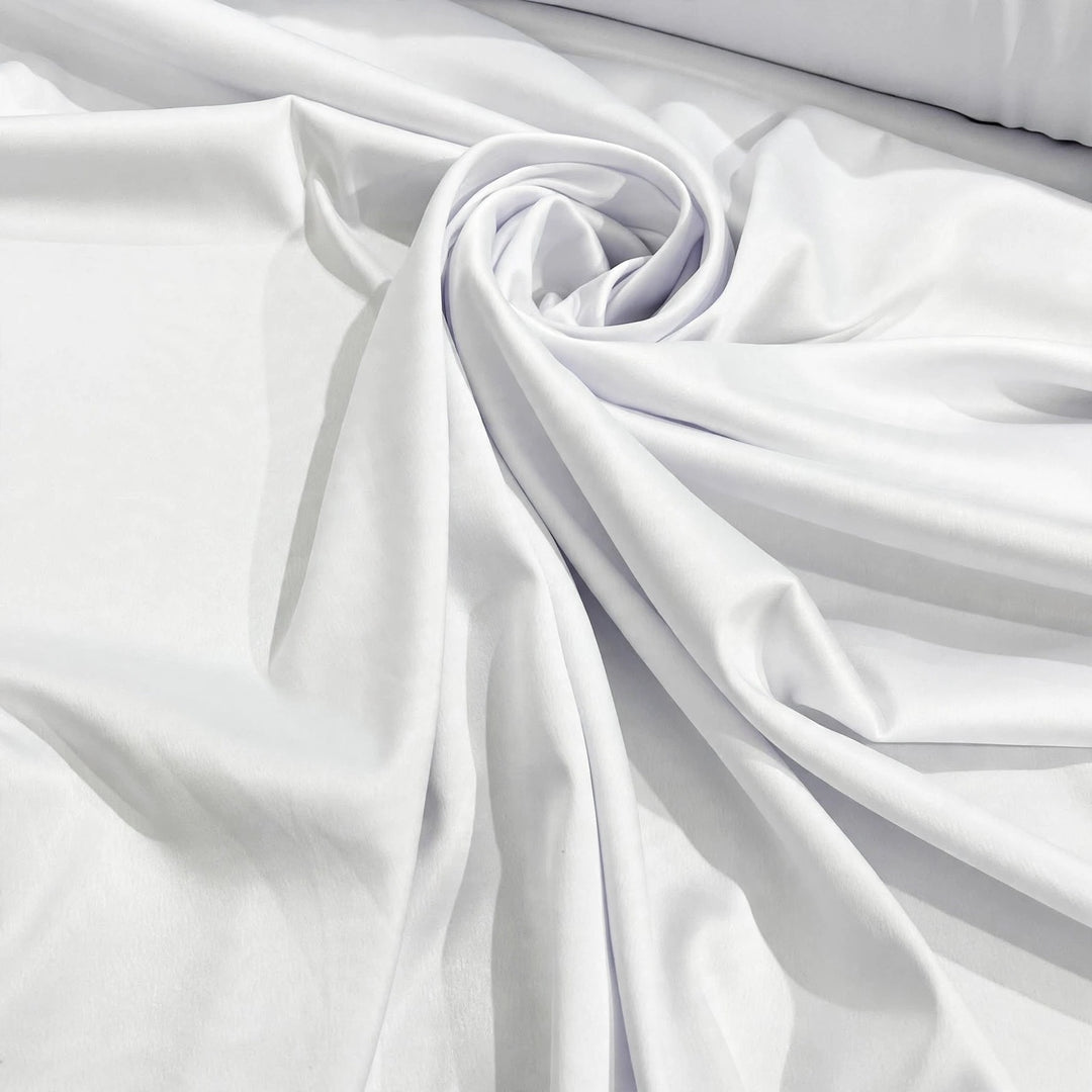 Stretch Dull Peau de Soie Bridal Satin Fabric | Lace USA - Stretch Satin