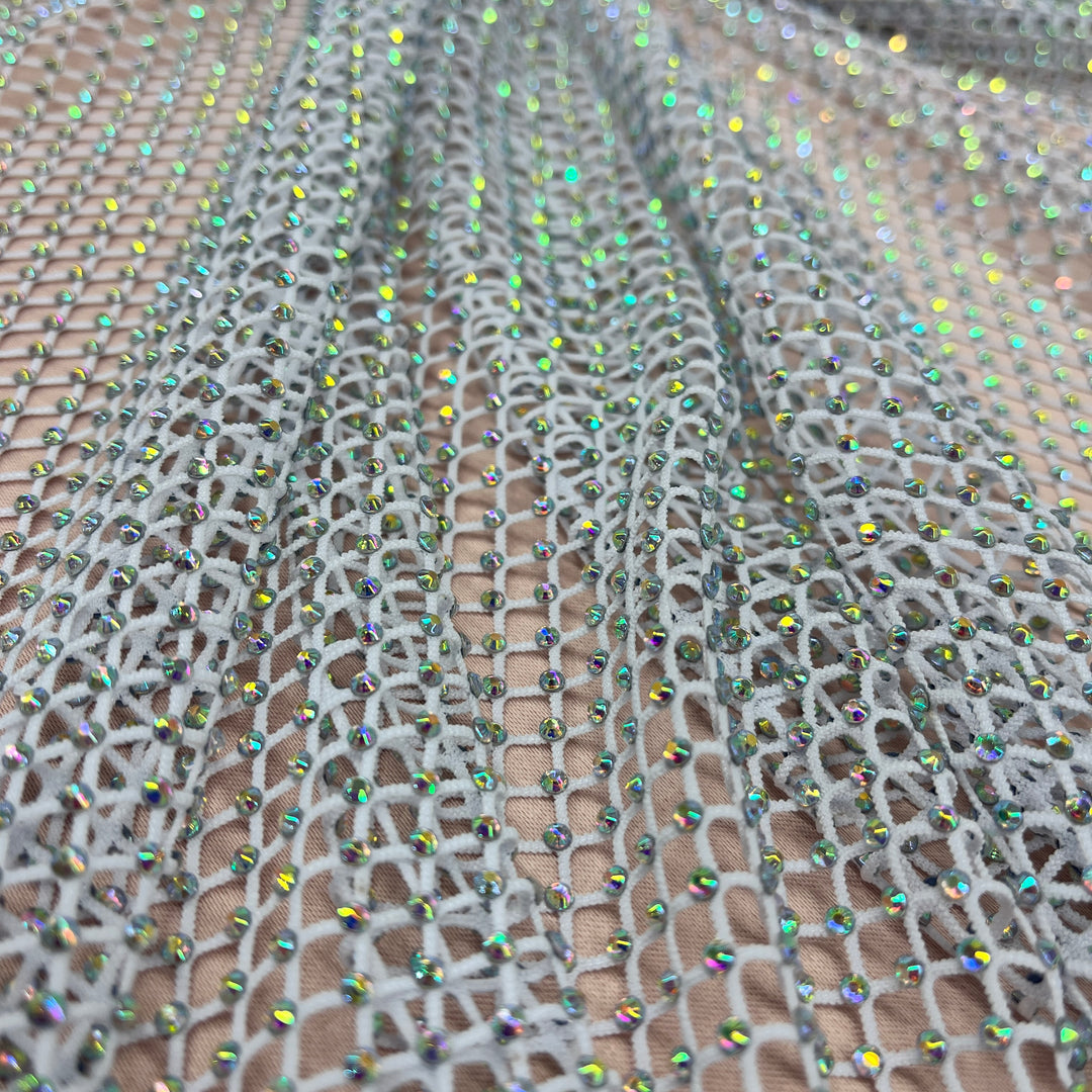 diamond fish net DIAMANTE FISHNETS FETE DOLLS delicate cycle or hand wash New Creations Fabric & Foam