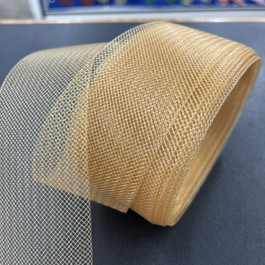 Crinoline Webbing Horsehair Trim Braid para coser poliéster | Encaje EE. UU.