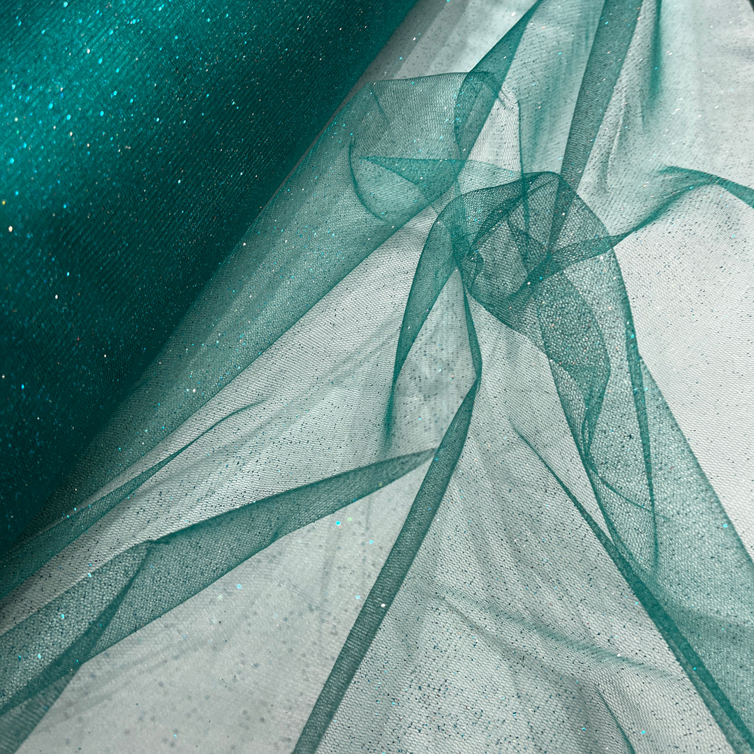 Glitter Mesh Fabric – 60" Wide Sparkle Net for Dresses & Costumes | Lace USA - Glitter Mesh