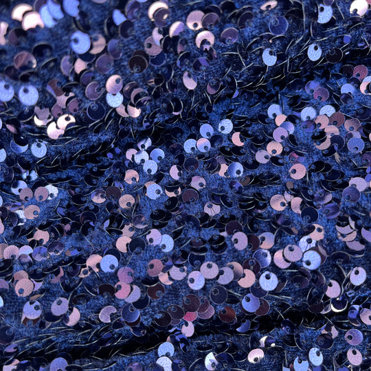2Way Stretch Velvet Fabric with Sequin | LaceUSA  GD-1782
