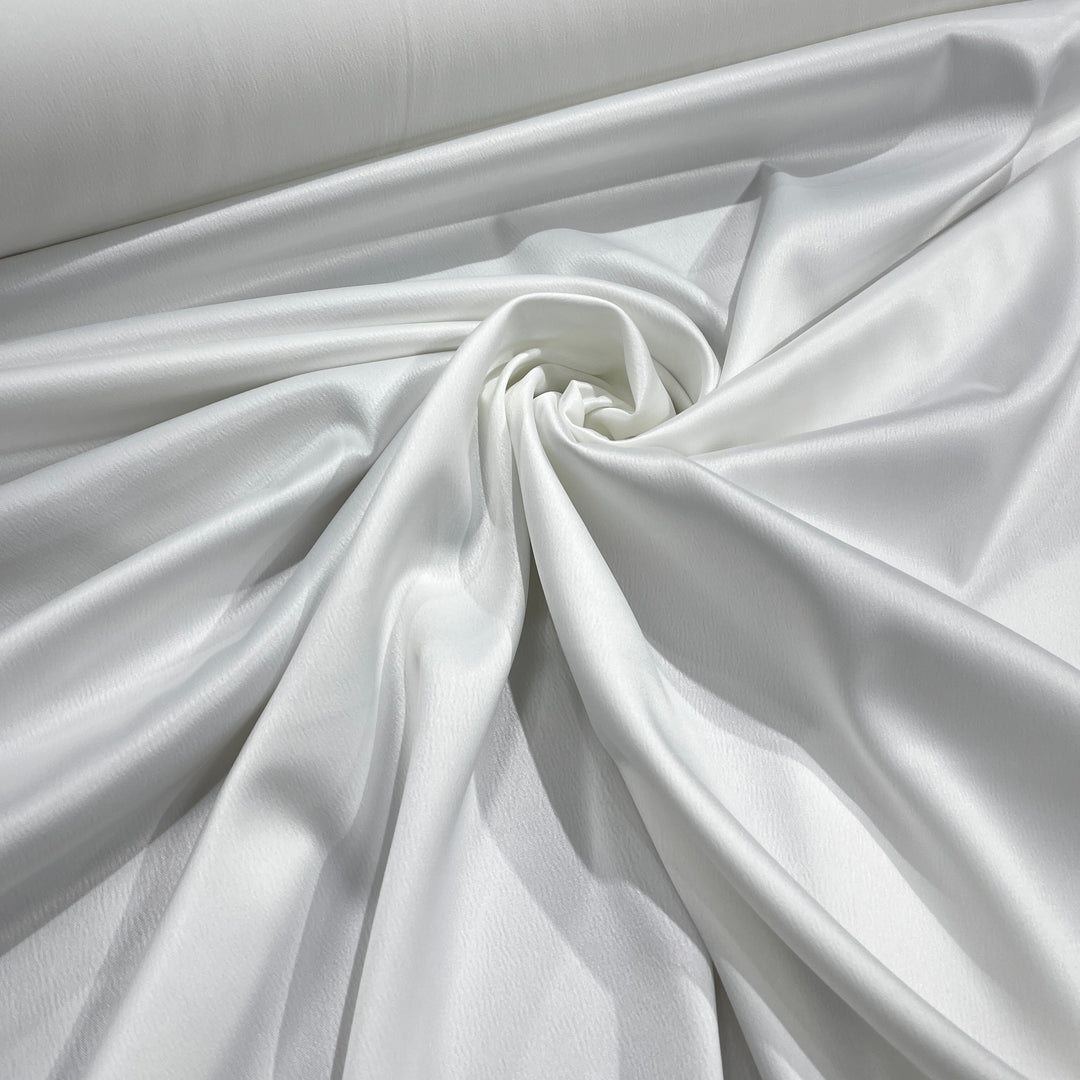 Stretch Dull Peau de Soie Bridal Satin Fabric | Lace USA - Stretch Satin