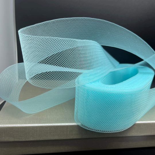 2" Wide Stiff Crinoline Webbing Horsehair Trim Braid | Crinoline Trim for Dress Hems, Millinery & Costume Design  | Lace USA - Horse Hair 2" Wide (Copy)