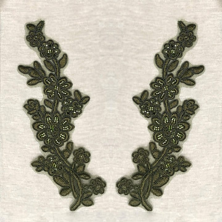 chinese dress ladies Amazon.com: 1 Pair Fine Lace Fabric Patches Embroidered Trim Applique Decor  Dress Decoration (Black +Silver) : Arts, Crafts & Sewing