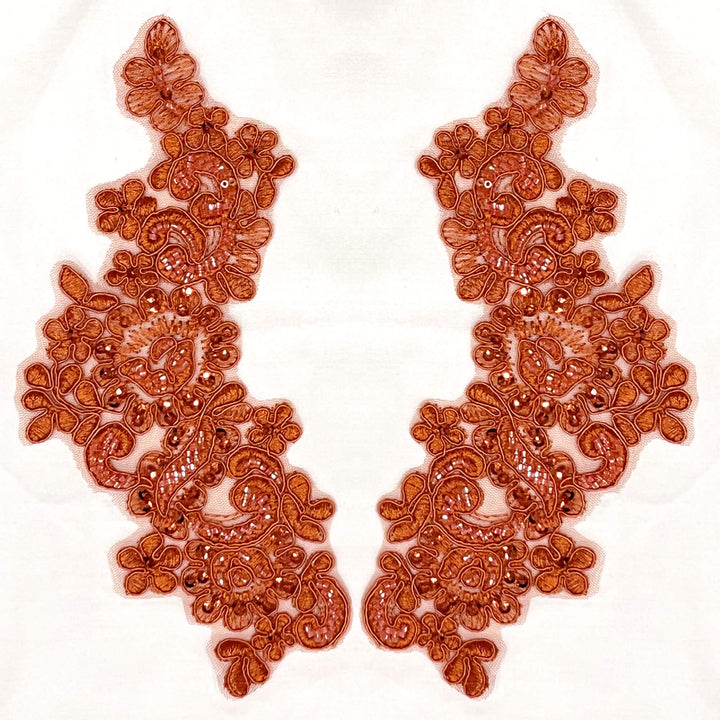 Appliques - Embroidered & Beaded/Corded  Lace USA
