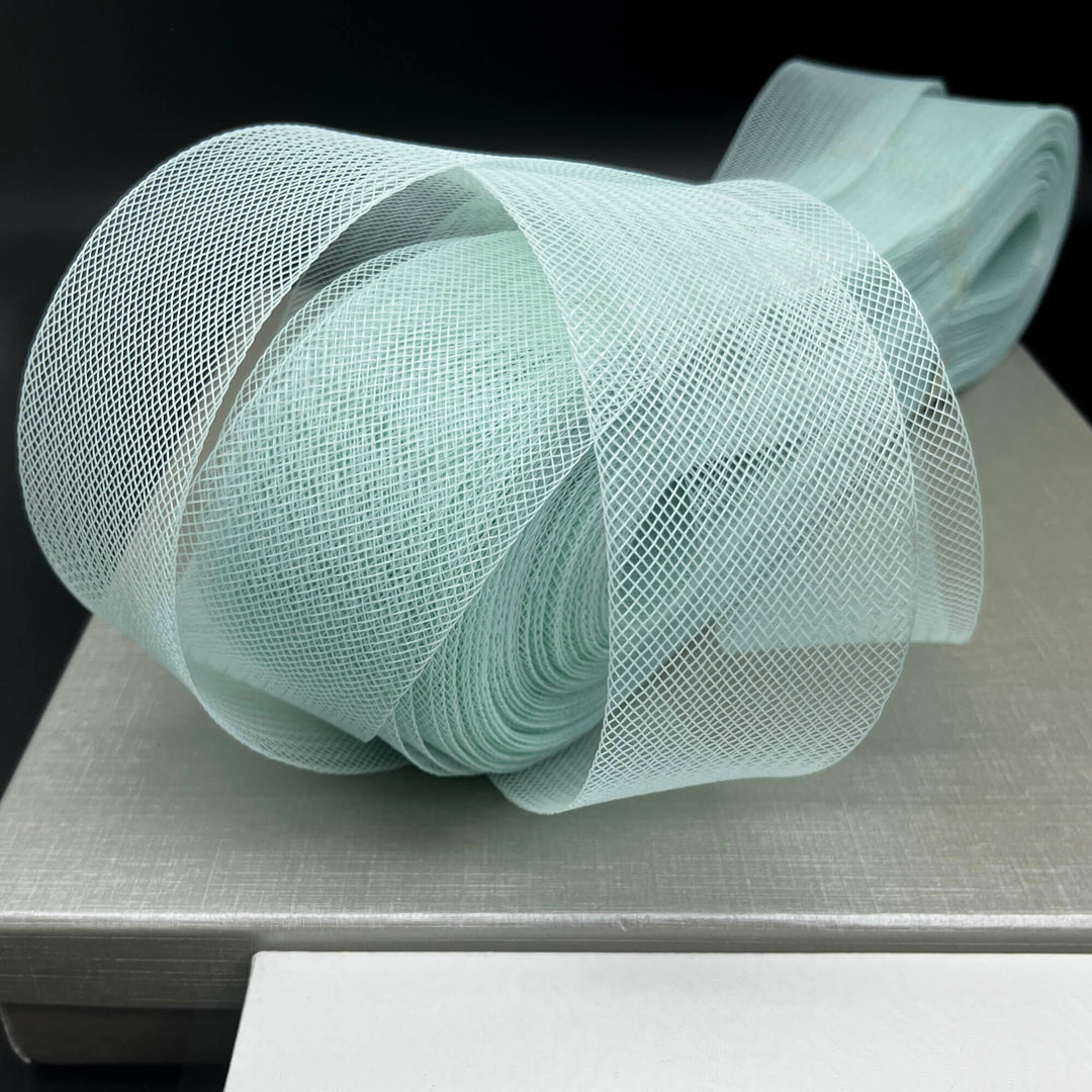 2" Wide Stiff Crinoline Webbing Horsehair Trim Braid | Crinoline Trim for Dress Hems, Millinery & Costume Design  | Lace USA - Horse Hair 2" Wide (Copy)