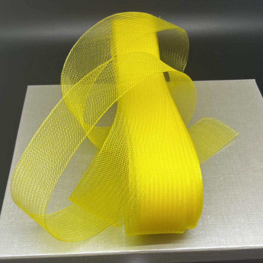 2" Wide Stiff Crinoline Webbing Horsehair Trim Braid | Crinoline Trim for Dress Hems, Millinery & Costume Design  | Lace USA - Horse Hair 2" Wide (Copy)