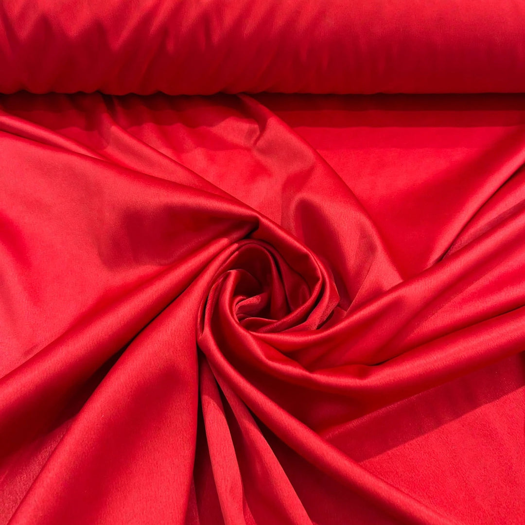 Stretch Dull Peau de Soie Bridal Satin Fabric | Lace USA - Stretch Satin