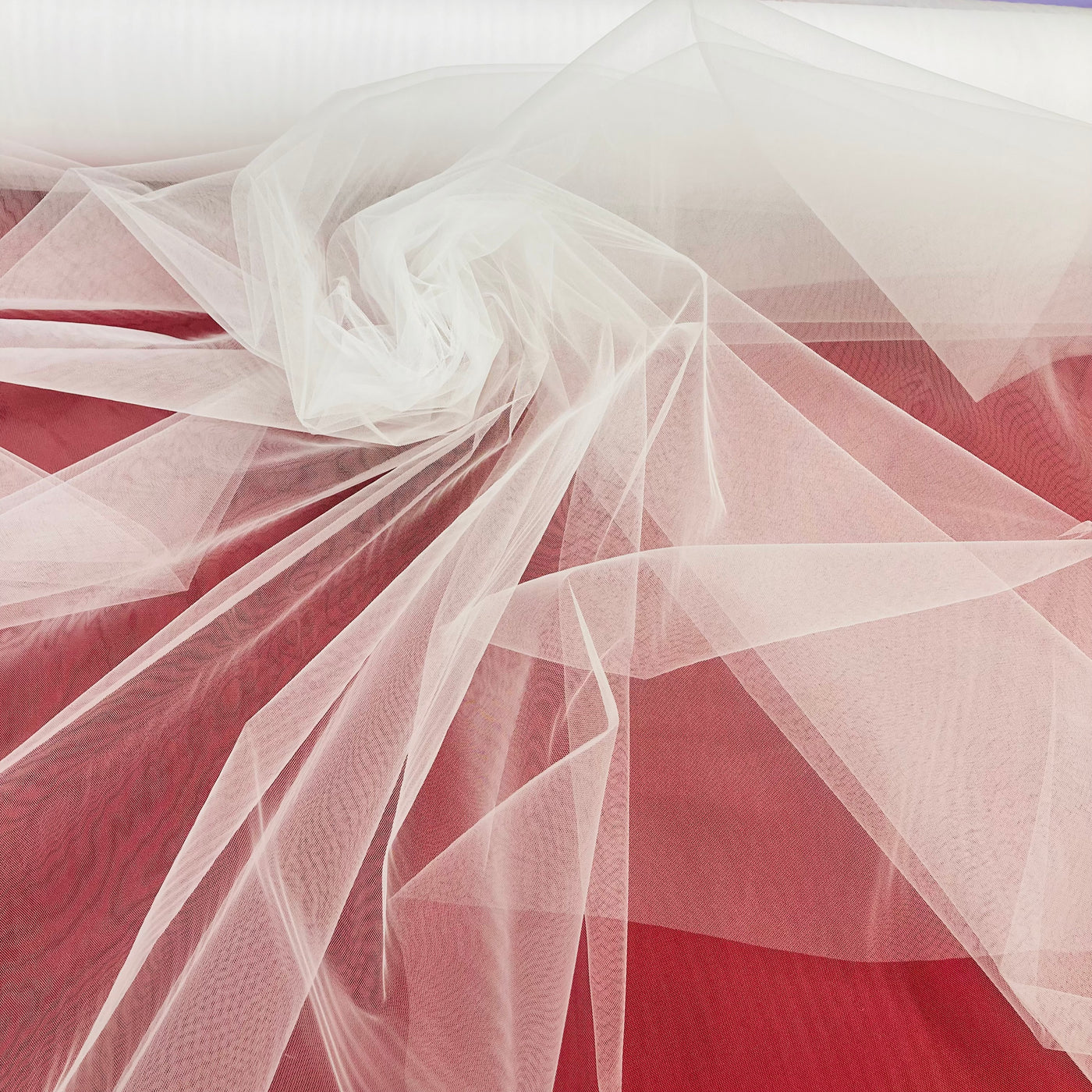 Veil Net 120 inches wide White Bridal Veil Mesh. Lace USA
