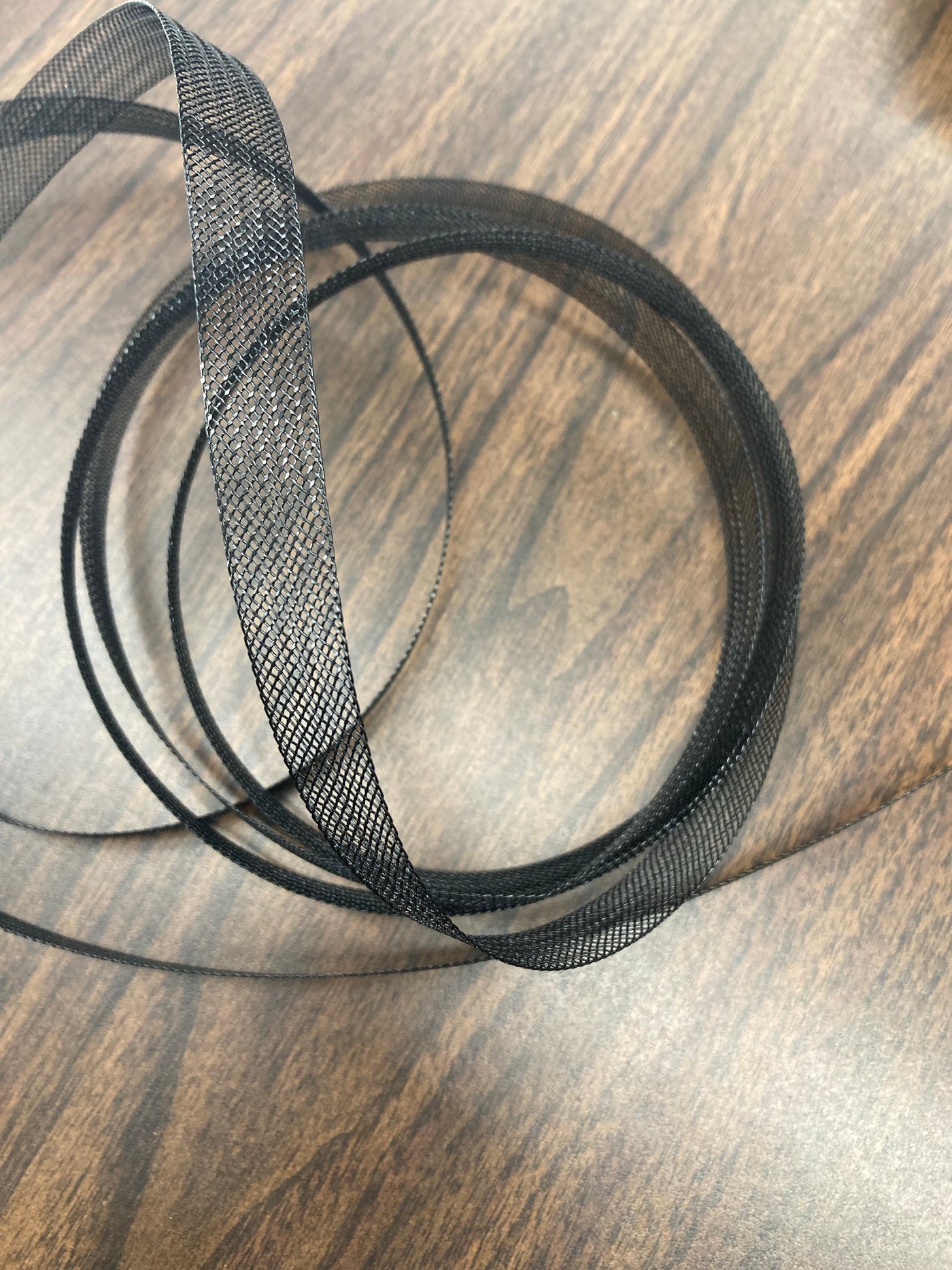 100% Polyester Black Horsehair Trim Braid Hem for Sewing Wedding Dress Gowns 1/2" Wide.  Sold by the yard.  Lace Usa