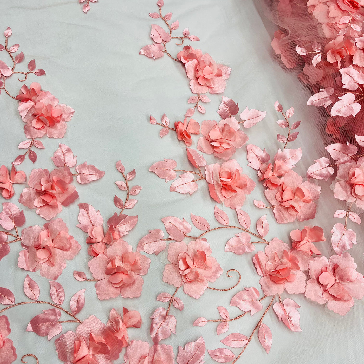 Floral Wrapping Lace Mesh - Pink — Plenty Flowers